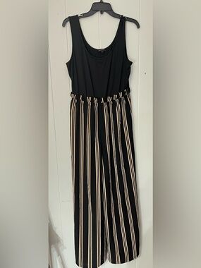As U Wish Black Sleeveless Romper